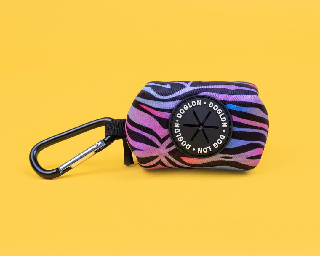 Shibori Tigris Poop Bag Holder