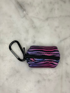 Shibori Tigris Poop Bag Holder