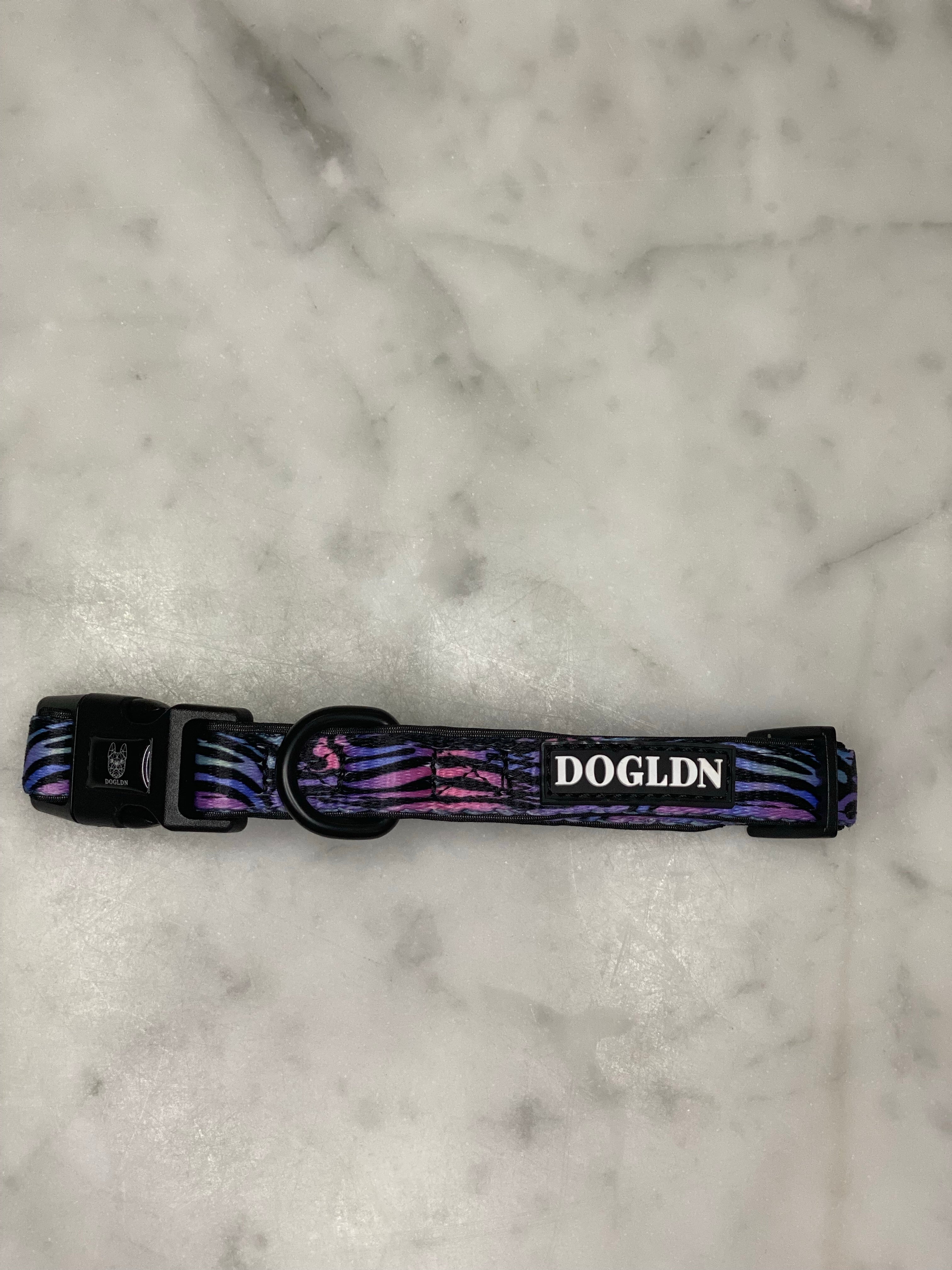 Shibori Tigris Collar & Bow