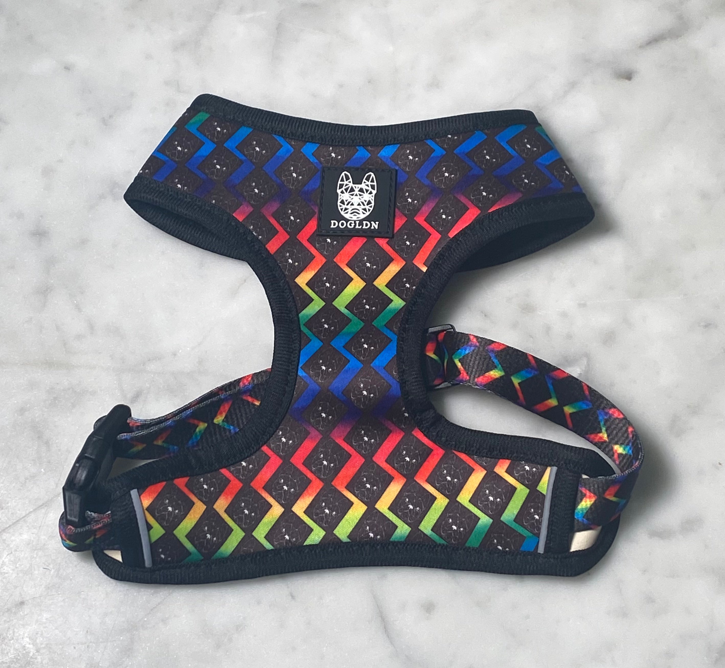 The OG Prism Reversible Dog Harness