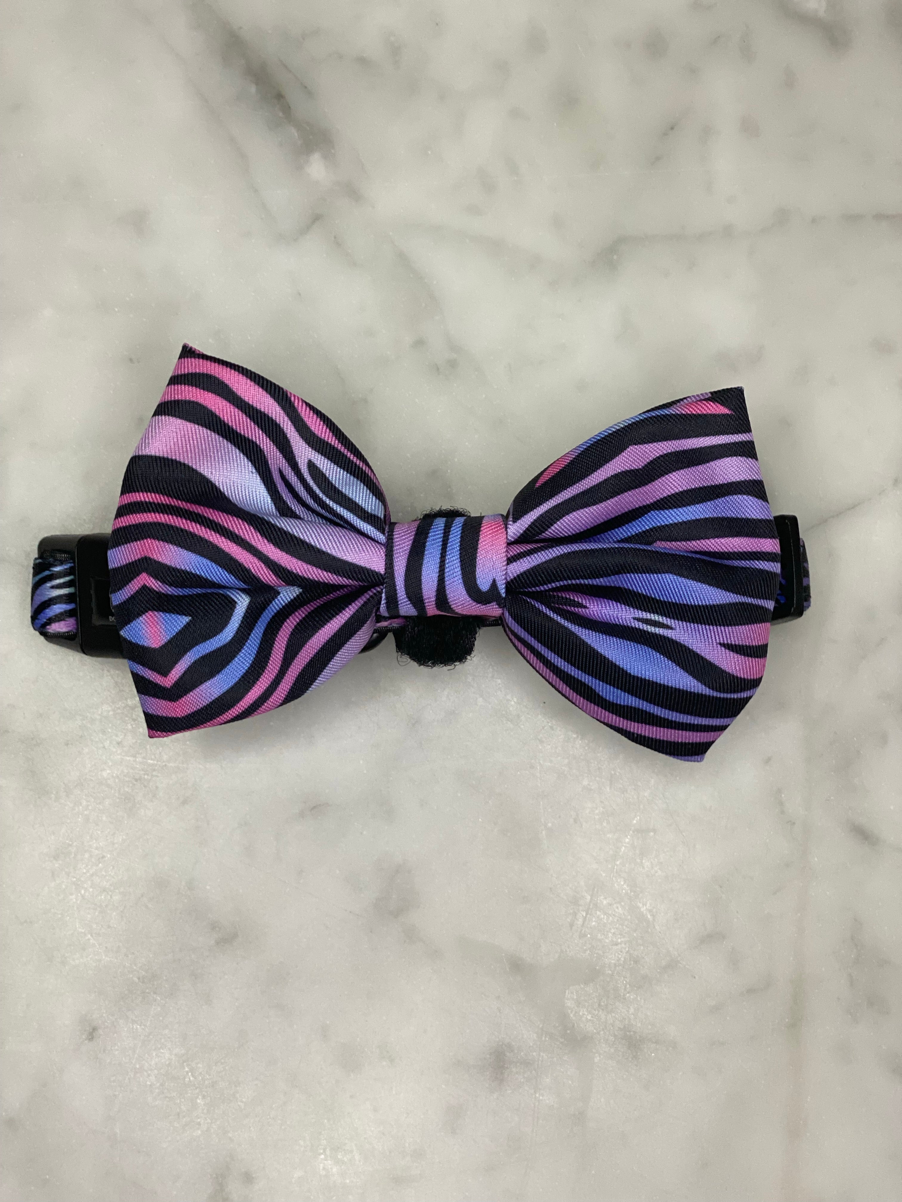 Shibori Tigris Collar & Bow