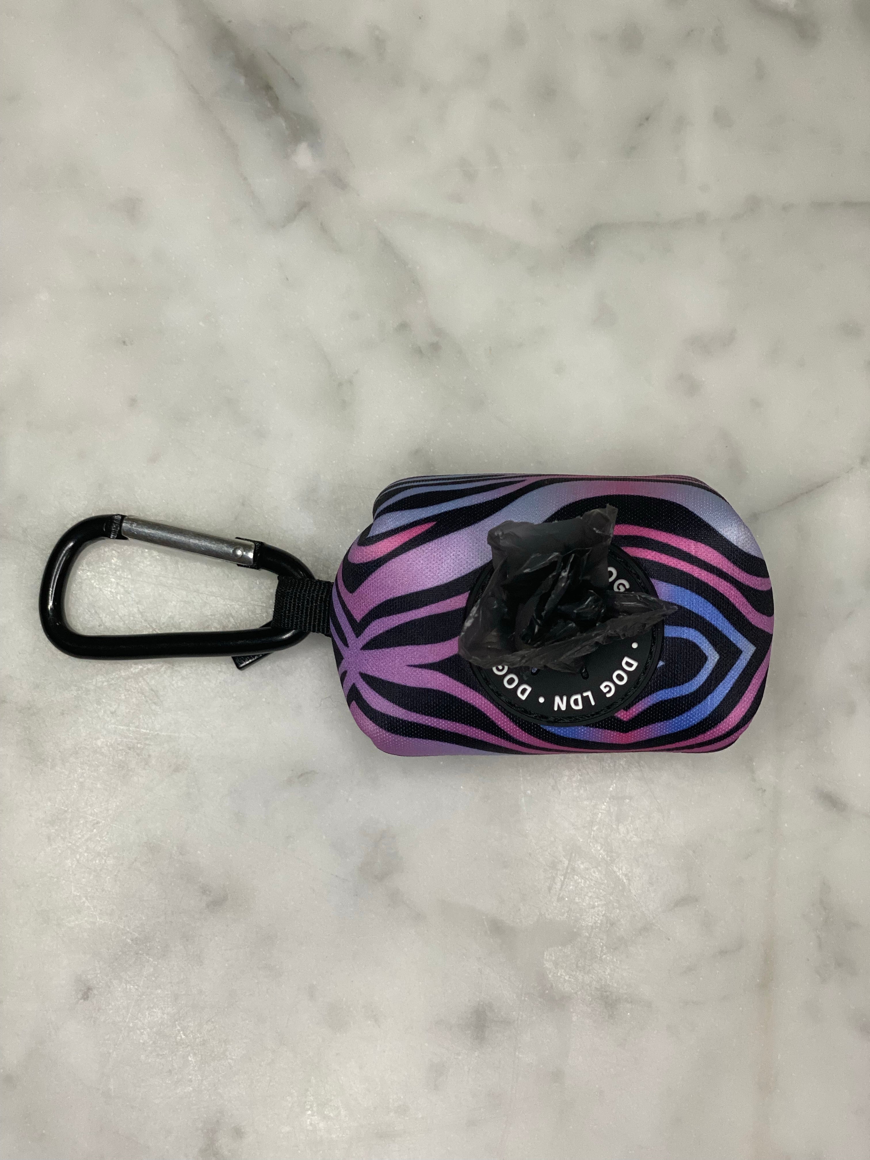 Shibori Tigris Poop Bag Holder